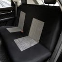 Sada autopotahů na 5 sedadel Design pneumatiky s motýlkem Ochranné potahy na autosedačky Polyester Stylový vzor Snadná údržba Univerzální 11