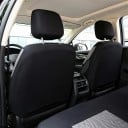 Sada autopotahů na 5 sedadel Design pneumatiky s motýlkem Ochranné potahy na autosedačky Polyester Stylový vzor Snadná údržba Univerzální 13
