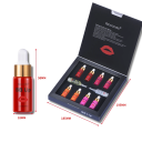 Sada BB lesků na rty 8ks s exfoliačním gelem a boosterem 5 ml Péče o rty Hydratace Lesk Exfoliace Výživa Kosmetická sada 3