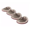 Sada brusných pásů 520 x 20 mm zrnitost 40 10 ks pro pásovou brusku hrubé broušení dřeva kovu a rychlé odstranění materiálu 5