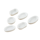 Sada keramických krmítek pre mravce 1,8 x 1,3 cm miska keramika biela pre podávanie potravy mravcom 5 ks 2
