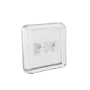 Sada kláves keycap transparentní 10 ks PBT pro mechanickou klávesnici náhradní klávesy pro PC keyboard custom setup 1