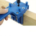 Sada kolíkovací vrtací pomůcky 20 x 7 x 9 cm Vodicí přípravek pro přesné vrtání otvorů 6 x 8 x 10 mm 2