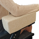 Sada loketních opěrek na židli 2 ks 27 × 12 × 10 cm ergonomické měkké polštáře pro podporu rukou 5