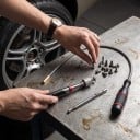 Sada magnetických sběračů 3 v 1 Teleskopická tyč 18 až 78 cm Magnetické pero 11,5 až 50,5 cm a flexibilní sběrač 55 cm Do dílny i auta 2