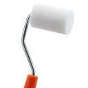 Sada malířských válečků Vysokohustotní pěnové válečky Vanička a držák Pěna a plast Oranžová s bílými válečky 3