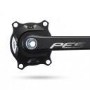 Sada merača výkonu Magene PES P515 ANT+ a Bluetooth Kliky 16,7 cm Prevodníky 50-34T Ocelová osa 24 mm Hliník 7075 Čierna Cestný bicykel 2