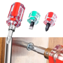 Sada mini šroubováků 3 ks Plochý 3,9 cm Křížový 3,9 cm Kombinovaný 2 v 1 8,1 cm Přesné nářadí pro opravy elektroniky a hodin 4