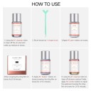 Sada na laminovanie obočia s keratínom Kompletný brow lift kit čistiaci prostriedok fixačný a výživná starostlivosť štetce hrebene fólie 4