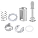 Sada na opravu zámku dveří auta 7 ks kovová 3B0 837 167/168 pro přední levé i pravé dveře VW Passat Seat Leon Toledo Arosa Lupo 1