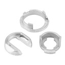 Sada na opravu zámku dveří auta 7 ks kovová 3B0 837 167/168 pro přední levé i pravé dveře VW Passat Seat Leon Toledo Arosa Lupo 5