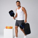 Sada na pickleball 2 pálky a 4 loptičky s taškou 40 x 20 x 1,4 cm Ľahké grafitové pálky Čierne s vesmírnym motívom Do haly aj von 5