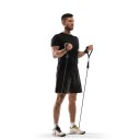 Sada odporových pásov na posilňovanie 100 lb s piatimi gumami od 10 do 30 lb s rúčkami a členkovými popruhmi aj kotvou do dverí a vakom 2