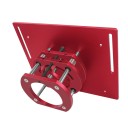 Sada pre frézovací stôl 240 x 200 x 5 mm Vložná doska s vodítkom a uhlomerom Zdvihák pre frézku 3