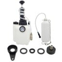 Sada pro manuální odvzdušnění brzd 3L s manometrem a hadicí 40,5×17,5 cm plastová pro odvzdušnění brzdového systému 1