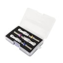 Sada pro otevírání trubkových zámků 7 pinů 0,7–0,78 cm nerezová ocel zámečnické nářadí pro servis cylindrických zámků 2