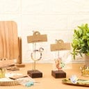 Sada sáčků na mini dárky a šperky s kartičkou „Handmade with love“, průhledné dárkové sáčky s papírovým štítkem 4