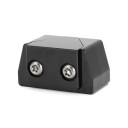 Sada zámku OBD II proti krádeži auta pro vozidla od roku 1996 hliníková slitina mechanické zabezpečení diagnostického portu 3