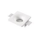 Sádrové podhledové svítidlo nv1003 GU10 zapuštěné bezrámečkové 120x120mm neutrální bílé světlo stropní osvětlení 1