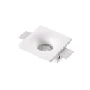 Sádrové podhledové svítidlo nv1003 GU10 zapuštěné bezrámečkové 120x120mm studené bílé světlo stropní osvětlení 1