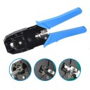 Sæt af værktøjer til netværkskabler RJ45 RJ11 krimpetang tester LAN stik IDC værktøjer med etui til installation 7