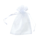 Sæt med 10 beskyttelsesposer til frugt 20x30 cm organza skadedyrsnet Genanvendelige poser til træer og buske 1