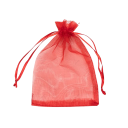 Sæt med 10 beskyttelsesposer til frugt 20x30 cm organza skadedyrsnet Genanvendelige poser til træer og buske 2