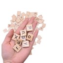 Sæt med 100 Scrabble-bogstaver 2