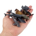 Sæt med 12 havdyrsfigurer 4