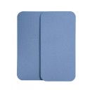 Sæt med 2 bløde TPE-puder til knæ, albuer og håndflader. Yogamåtter 34x17 cm. Til hjemmetræning, fitness og genoptræning. 1