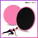 Sæt med 2 glideskiver, styrketræningspuder til mavemuskler og helkropsmuskler, farverige glideskiver til fitness og yoga 1