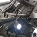 Sæt med 2 LED-tågelygter 40W 6000K med relæ og huse IP67 DC10-30V Til BMW K1600 R1200G Motorcykelforlygter Levetid 30.000 timer 2