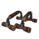 Sæt med 2 skridsikre H-formede push-up-støtter, fitness-push-up-greb til styrketræning af arme, bryst og overkrop derhjemme 5