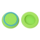 Sæt med 2 tofarvede silikone-stickcovers til PS5-, PS4- og Xbox Series X/S-controllere Beskyttende analoge stickcovers 2