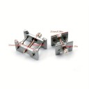 Sæt med 2 urværksholdere til 42x37x25 mm og 35x25x25 mm Universal metalskruestikker til reparation af mekanisme 3