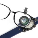 Sæt med 20 lupglas med brilleklips. Forstørrelse 5×. Model 3886-A. Metallup med optik til ure, smykker og fin elektronik. 2