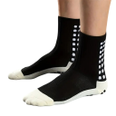 Sæt med 3 par fodboldsokker og gamacher EUR 39-45 skridsikre unisex sportsbensbeskyttere elastiske 2