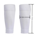 Sæt med 3 par fodboldsokker og gamacher EUR 39-45 skridsikre unisex sportsbensbeskyttere elastiske 4