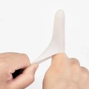 Sæt med 30 engangs latex-fingerbeskyttere til delikat arbejde og urreparationer, hvide eller sorte, størrelse 2x2x0,2 cm, diskret emballage 4