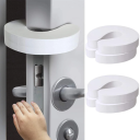 Sæt med 4 stk. skumfingerbeskyttere til døre Blød børnesikkerhedsstopper Elegant beskyttelse mod klemning Børnesikring 2