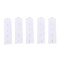 Sæt med 5 knapper i taljen, 8 x 2,5 cm, elastisk knappeforlænger, bukser, jeans, gravidtøj, polyester, gummi 4