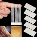 Sæt med 5 sterile plasterstrimler til snitsår og flænger Papirplaster til sårforbinding Førstehjælp Steril latexfri forbinding 2