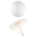 Sæt med 6 bryllupspapirparaplyer Diameter 84 cm Traditionel kinesisk stil Træhåndtag Dekoration til bryllupsfotografering festdekoration 2