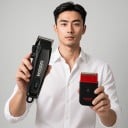 Sæt med hårklipper og mini barbermaskine Trådløs 2000 mAh Driftstid 150 minutter 8 kamme Stålblad Til frisører og hjemme 3