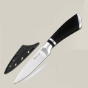 Sæt med knive i rustfrit stål med etuier, 7 stk. 12