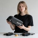 Sæt med midtmotor TSDZ8 48 V 750 W Batteri til ramme 48 V 16 Ah 768 Wh Mini DZ40 1,68" Skivebremse Sensor Sort Til elcykel 4