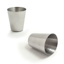 Sæt med shotglas i rustfrit stål med etui til 4 stk. 3
