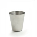 Sæt med shotglas i rustfrit stål med etui til 4 stk. 4