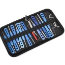 Sæt til fjernelse af knækkede nøgler fra låse 29 stk professionelle værktøjer til demontering og reparation af låse med etetui 1
