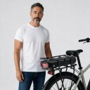 Sæt til midtmotor TSDZ8 48 V 750 W Batteri til bagagebærer 48 V 18,2 Ah 873,6 Wh Mini DZ40 1,68" Skivebremse Sort Til elcykel 3